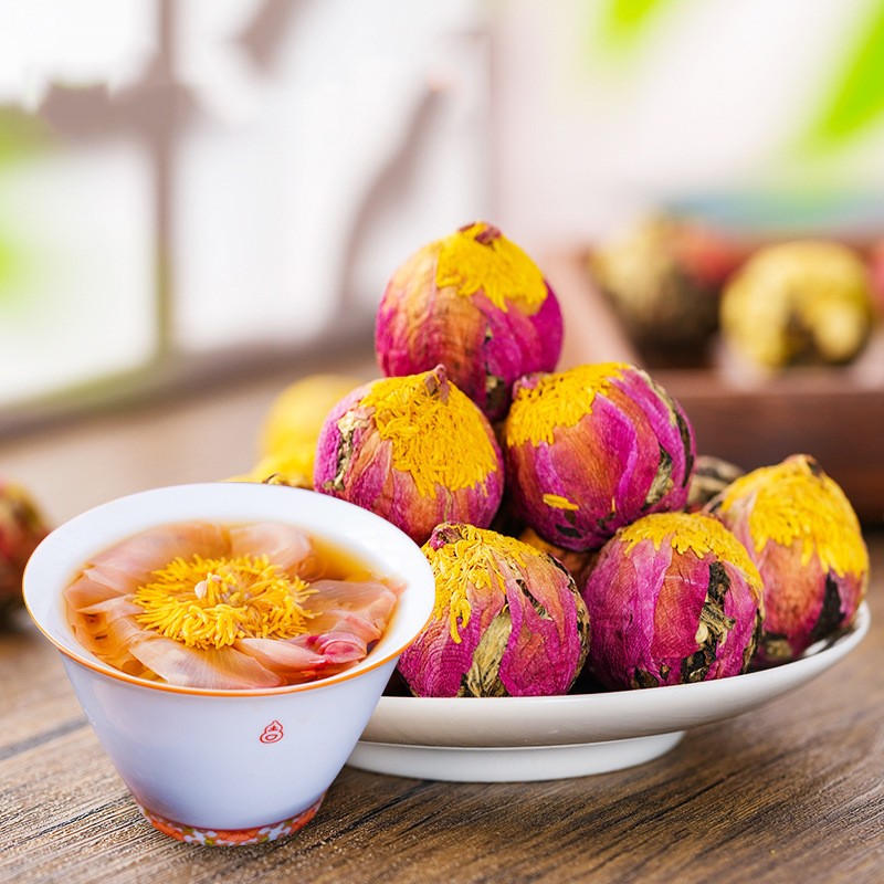 Pu'er Blooming Tea Manufacturer - Handmade Flower