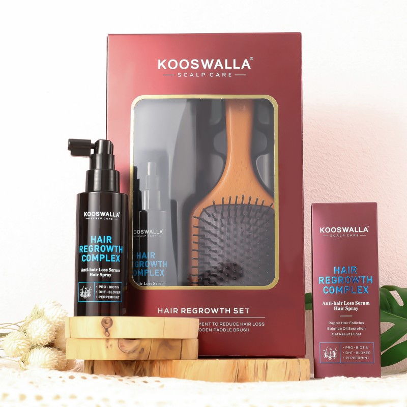 Hot Wholesale Private Label Fast and Effective Natural Hair Growth Treatment Hair Spray for Promotes Hair Growth