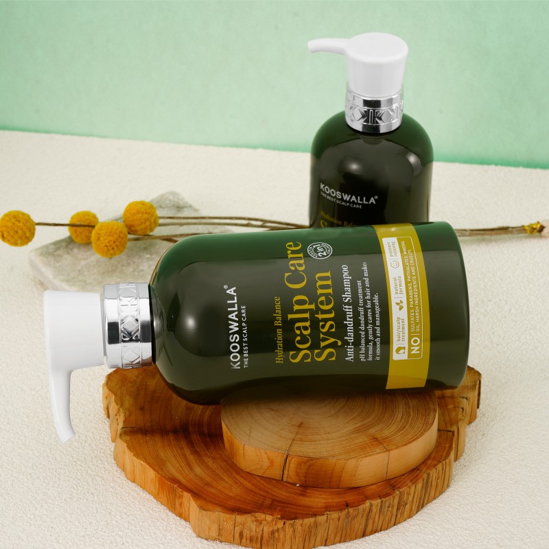 Premium Natural Hair Care Shampoo and Conditioner Set Anti-Dandruff for Home Use