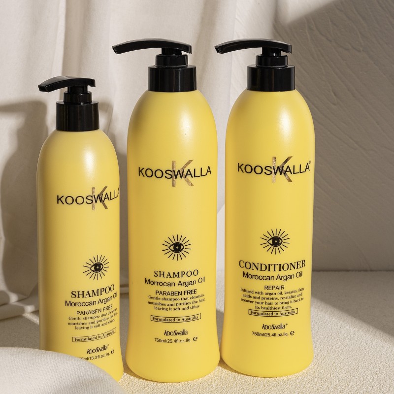 All Hair Types Private Label Natural Moisturizing Organic Argan Oil Shampoo Kooswalla