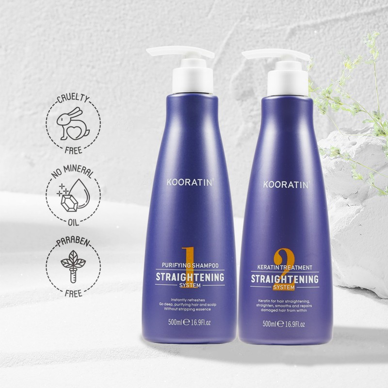 OEM ODM Kooratin Brasilean Protein Hair Treatment 0 Formaldehyde Keratin Treatment Kit