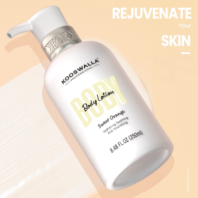 New Arrived Whitening and Brightening Orange Body Lotion Body Care for Dark Skin