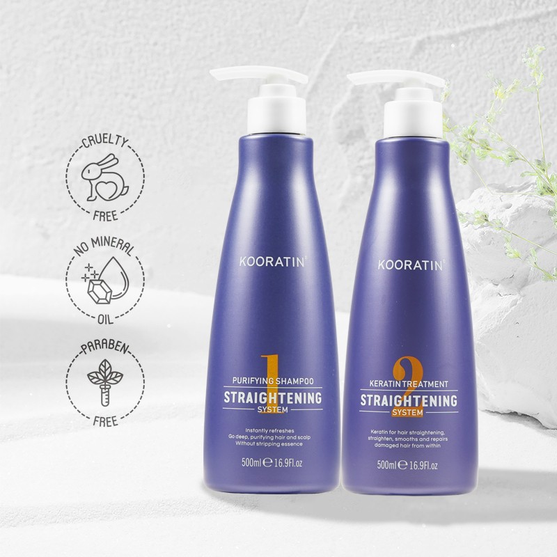 OEM ODM Kooratin Brasilean Protein Hair Treatment 0 Formaldehyde Keratin Treatment Kit