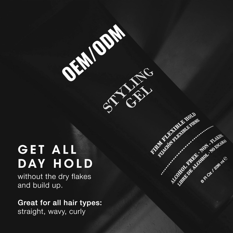 OEM Wholesale Organic 4C Edge Control Hair Gel and Pomade Styling Products for Braids Hair Styling