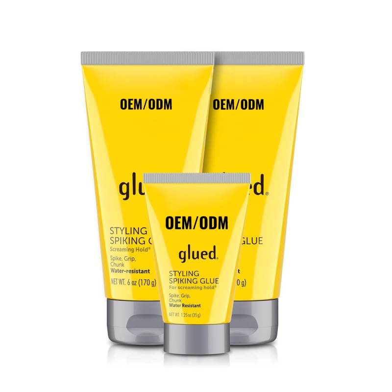 New Organic 3D Molding Strong Hold Hair Gel for Men Lasting Styling Product for Curly Hair and Dreadlocks