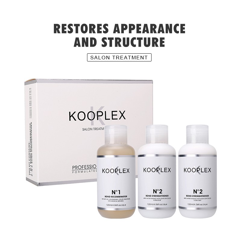 Best Sell Kooplex No.1 and No.2 Stronger Hair Treatment Perfect 120ml