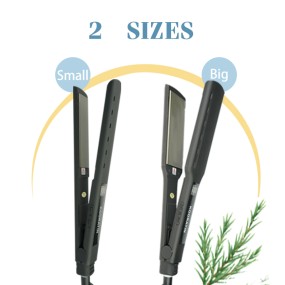 2-in-1 Titanium Hair Straightener and Curler Portable Flat Iron with LED Temperature Display Fast and Cheap