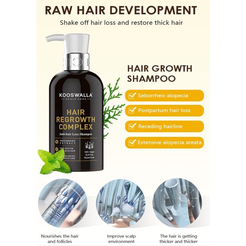100% Natural Shampoo for Hair Growth Best Shampoo and Conditioner for Hair Growth