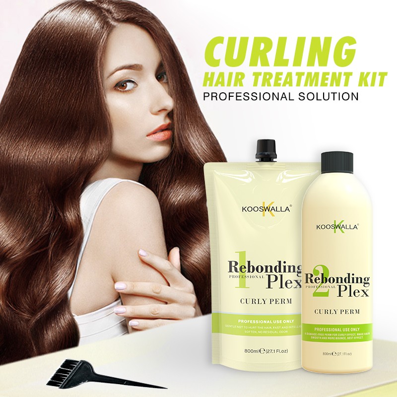 Factory Wholesale Salon Use Curly Perm Cream Liquid Cold Wave Hair Solution Permanent Wave Curl Curly Hair Products
