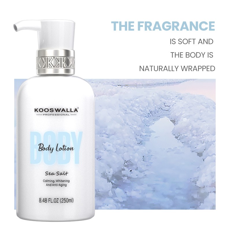Hot Sale Skin Whitening Body Lotion Rich in Vitamin C Sea Salt Body Lotion Cream