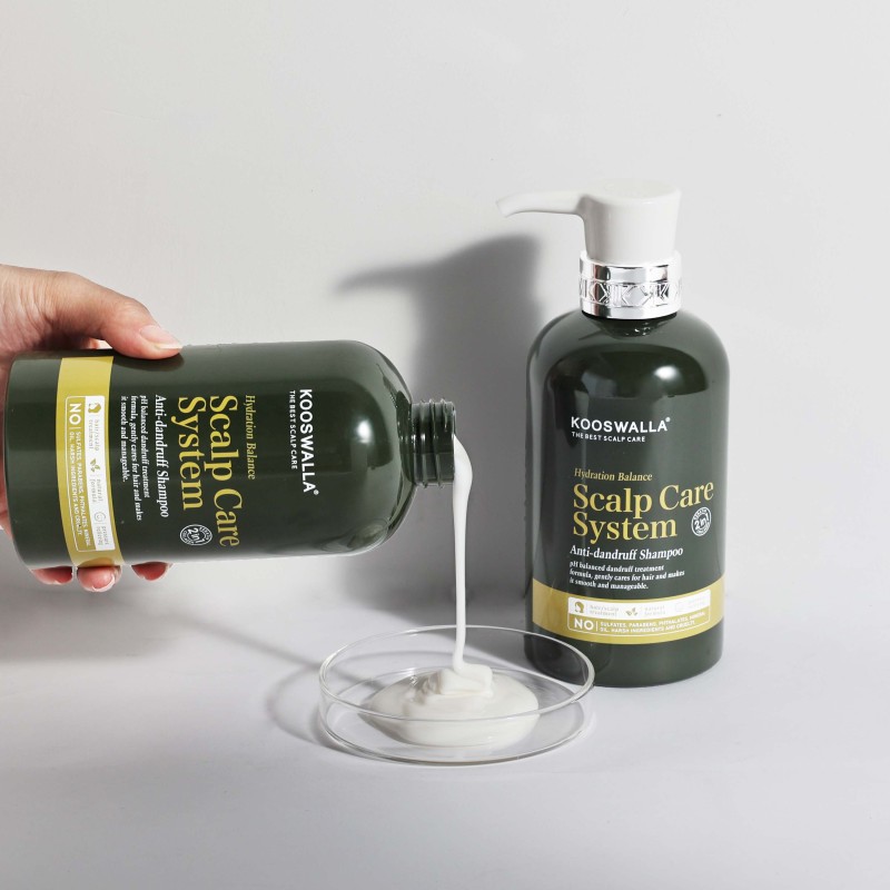 Premium Natural Hair Care Shampoo and Conditioner Set Anti-Dandruff for Home Use