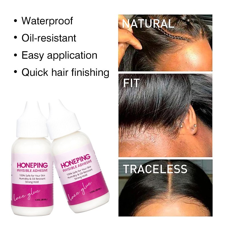 Private Label Strongest Extreme Hold Lace Wig Glue Waterproof and Sweatproof Chemical Based for Lace Frontal Wig