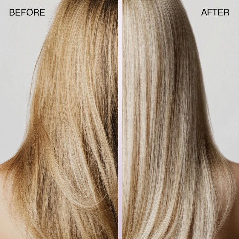 Factory Wholesale Neutralizes Brassy No Yellow Violet Silver Shampoo for Blond Hair