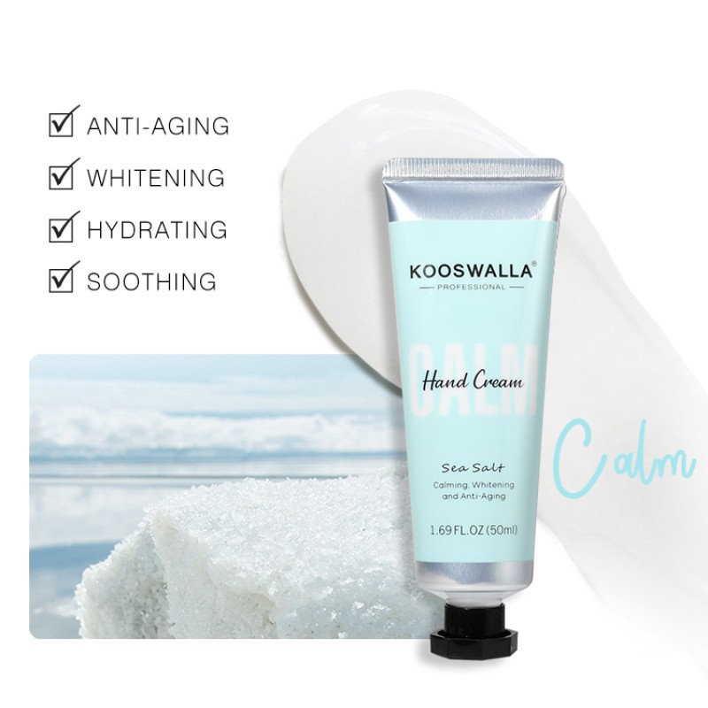 Custom Private Label Mini Hand Cream Natural Orange Whitening Moisturizing Hand Cream Lotion