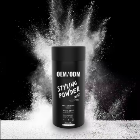 Custom Logo Organic Hair Styling Powder for Men Best Fluffy Powder with Strong Hold