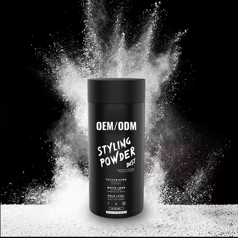 Custom Logo Organic Hair Styling Powder for Men Best Fluffy Powder with Strong Hold
