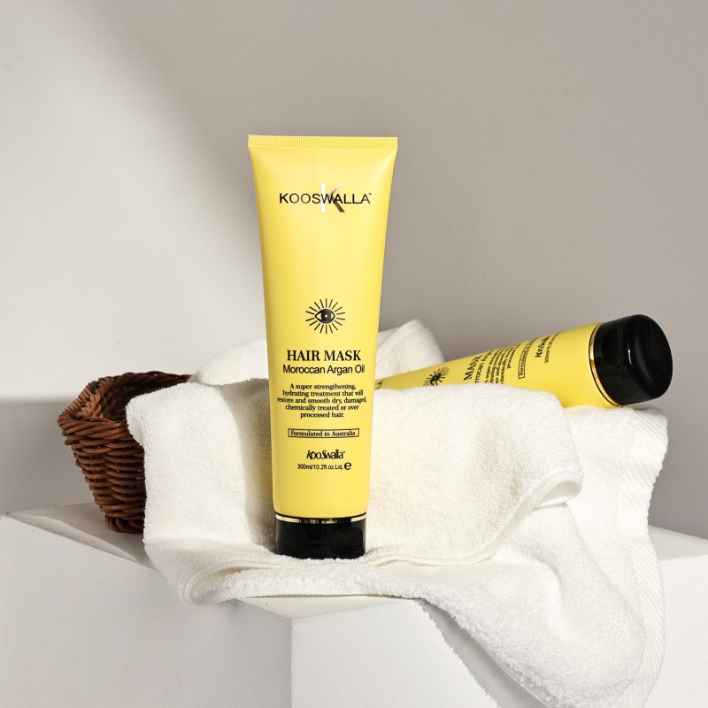 Kooswalla Organic Hair Care Deep Nourishing Argan Oil Hair Mask for All Type Hair