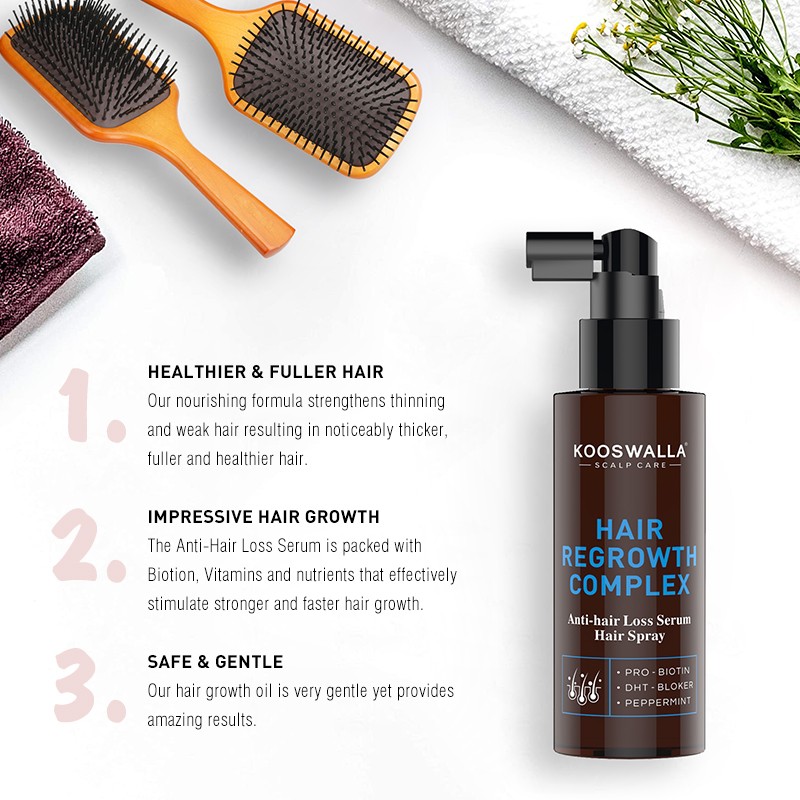 Hot Selling Hair Growth Treatment Anti Hair Loss Spray for Thinning Hair