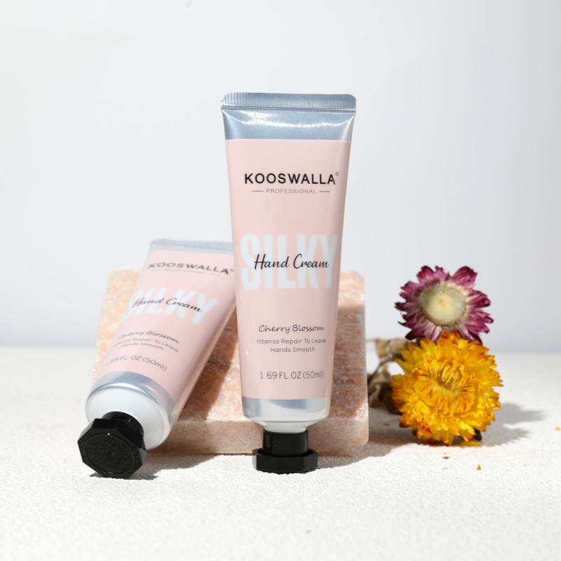 OEM/ODM Private Label Vegan Organic Cherry Blossom Hand Cream Delicate Hand Care