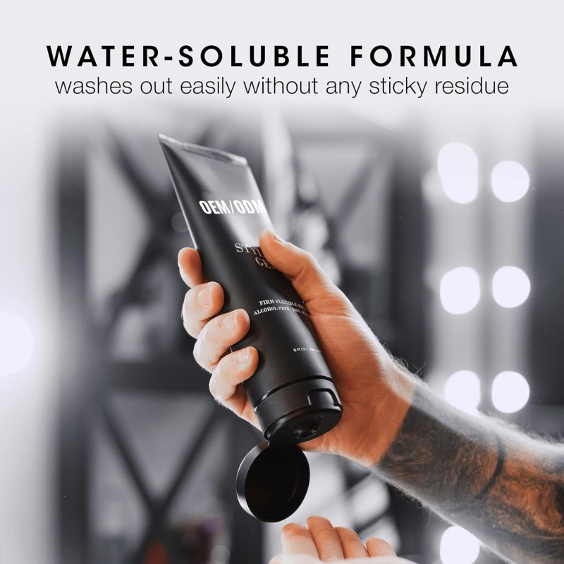 Best Quality Men's Styling Gel Hot Sale OEM Private Labels Long Lasting Hold for Curly Hair Organic Ingredients