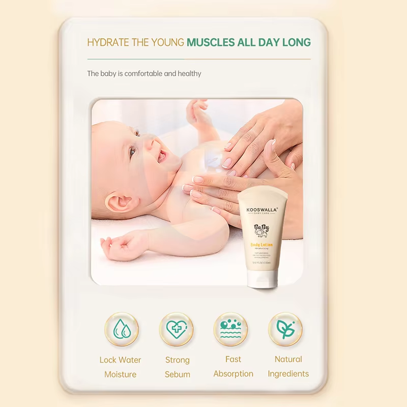 Private Label Baby Body Moisturizer Lotion Brightening Organic Body Lotion for Children Whitening Kids Body Lotions