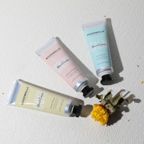 Private Label Mini Cherry Blossom Sweet Orange Sea Salt Plant Hand Cream Skin Care Moisturizing 50g Hand Cream Lotion