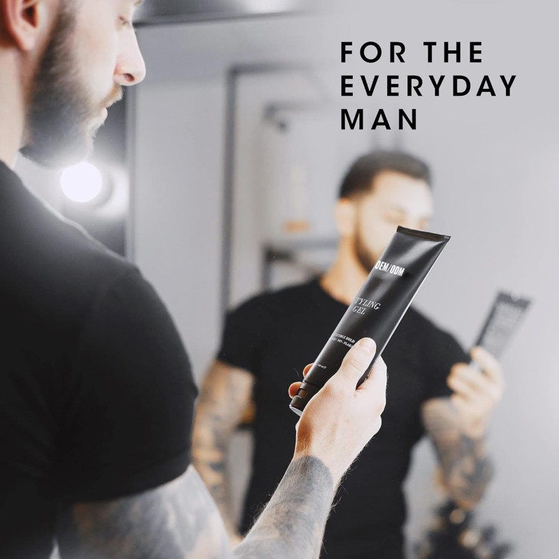 Best Quality Men's Styling Gel Hot Sale OEM Private Labels Long Lasting Hold for Curly Hair Organic Ingredients