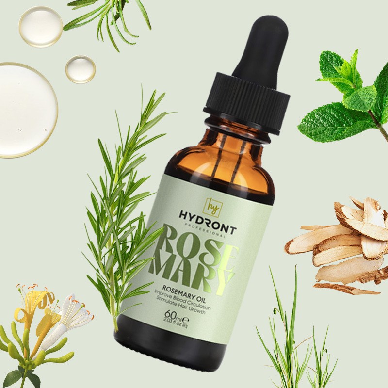 OEM ODM Kooswalla Best Sell Organic Natural Hair Growth Products Baby Rosemary Oil for Hair Growth