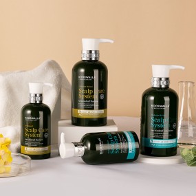 KooSwalla Professional Salon Organic Protein Natural Shampoo and Conditioner Set Nourishing Anti-Dandruff Features