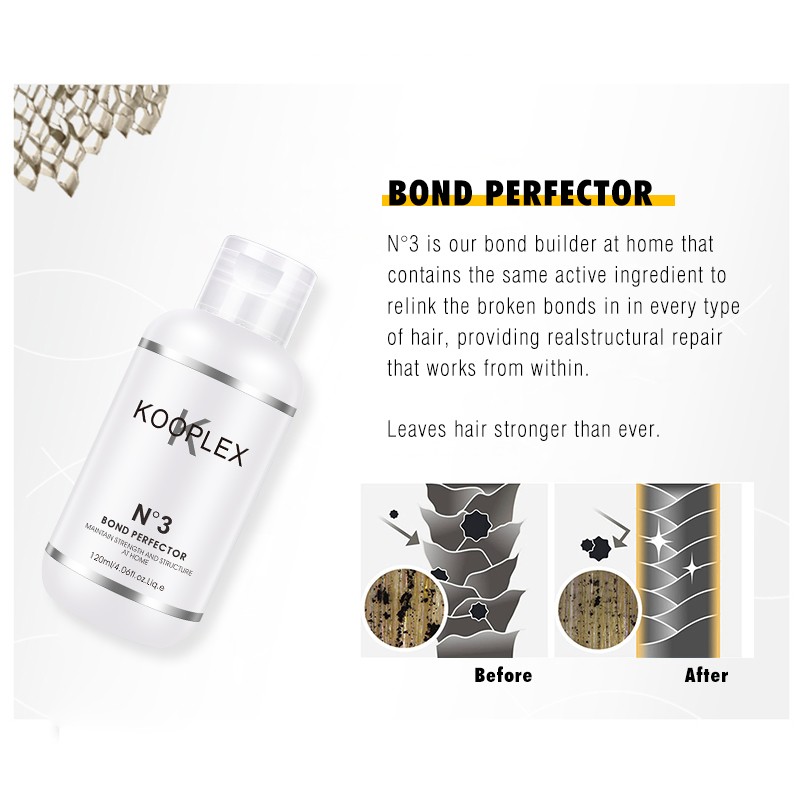 NO.3 Organic Vegan Hair Repair Treatment Argan Oil-Based Nourishing Private Label Hair Care Product Home Repairs Damaged Hair