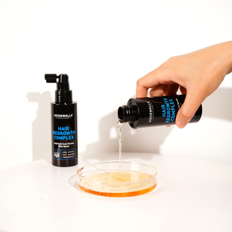 Hot Wholesale Private Label Fast and Effective Natural Hair Growth Treatment Hair Spray for Promotes Hair Growth