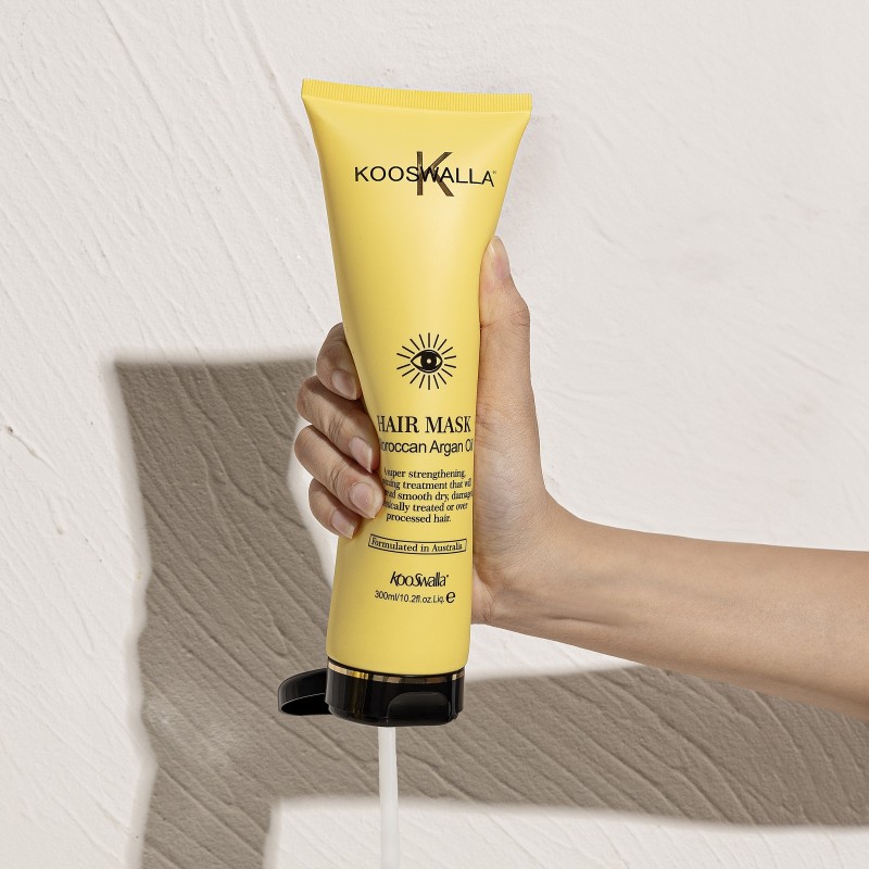 Kooswalla Organic Hair Care Deep Nourishing Argan Oil Hair Mask for All Type Hair