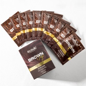 KooSwalla 25ml Herbal Liquid Hair Dye Cream Hair Colorant Shampoo for Gray Premium Hair Products