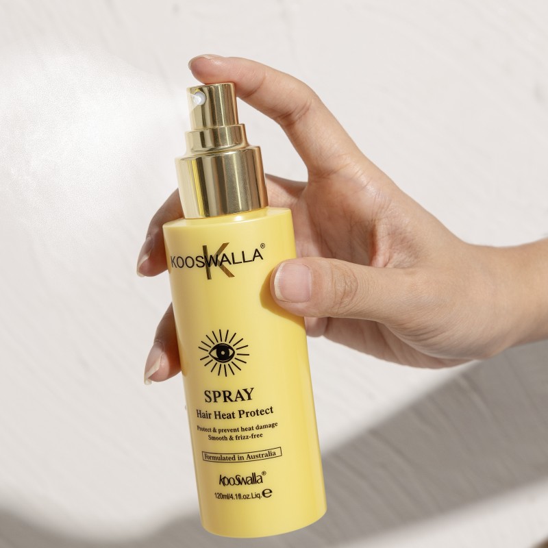 Custom Private Label Heat Protectant Spray for Hair Protection Silk Smoothing Hair Spray