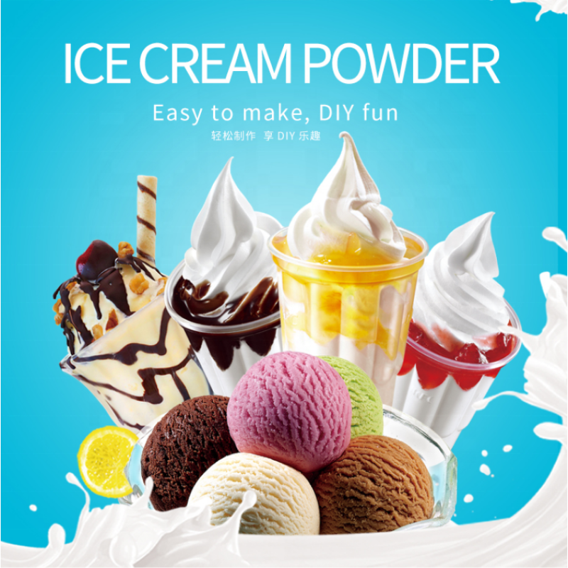 Ice Cream Powder Factory - Soft Hard Mix Flavors