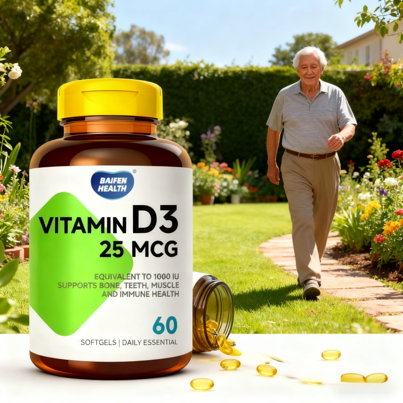 Calcium Vitamin D Softgels Manufacturer - OEM Bulk Packing