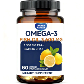 Omega 3 Fish Oil Softgel Supplier - 3600mg EPA DHA OEM