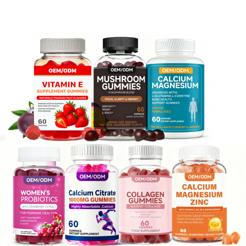 Magnesium Glycinate Gummies Factory - Calcium Zinc Complex