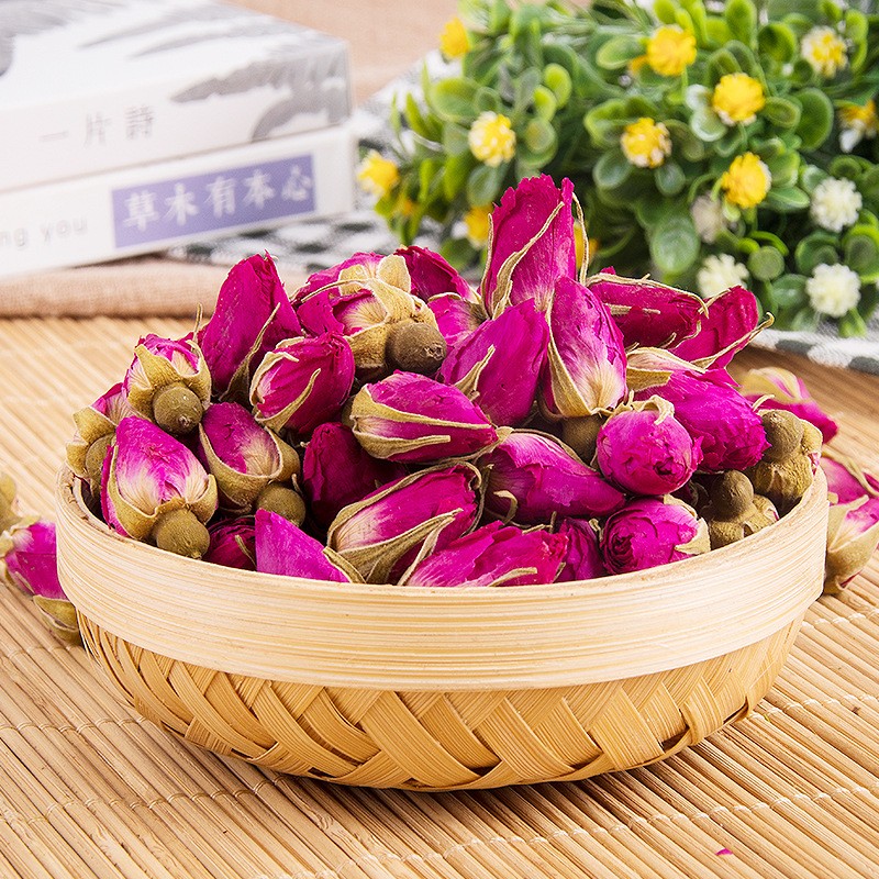 Pink Rose Buds Supplier - Natural Dried Edible