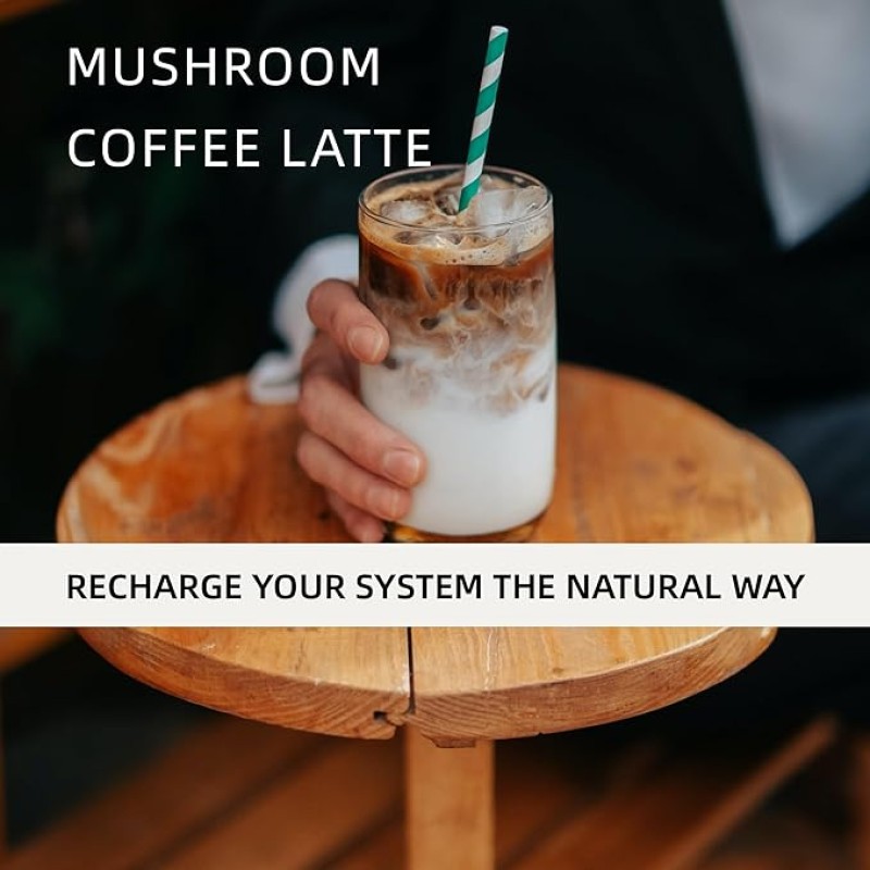 Mushroom Coffee Powder Factory - Custom Packaging Design