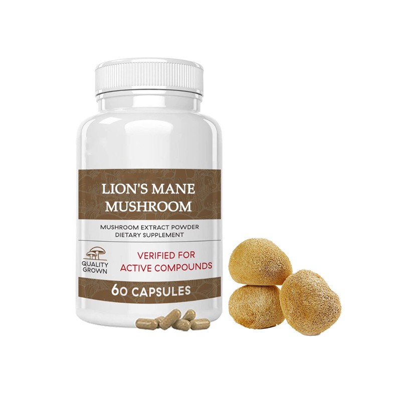 Lions Mane Capsules Factory - Private Label Custom