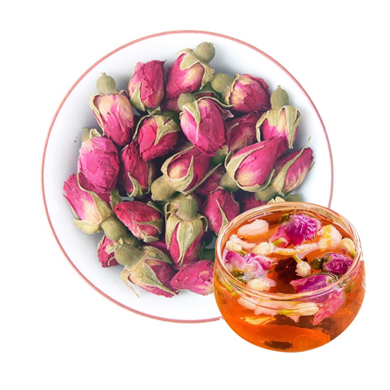 Pink Rose Buds Supplier - Natural Dried Edible