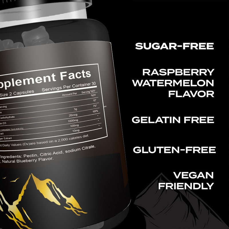 Sea Moss Gummies Factory - Black Seed Oil Ashwagandha