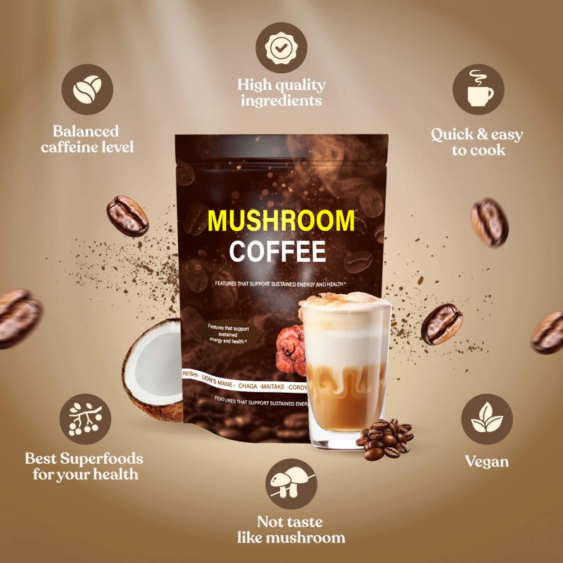 Mushroom Drink Manufacturer - Espresso Mixed Best Price