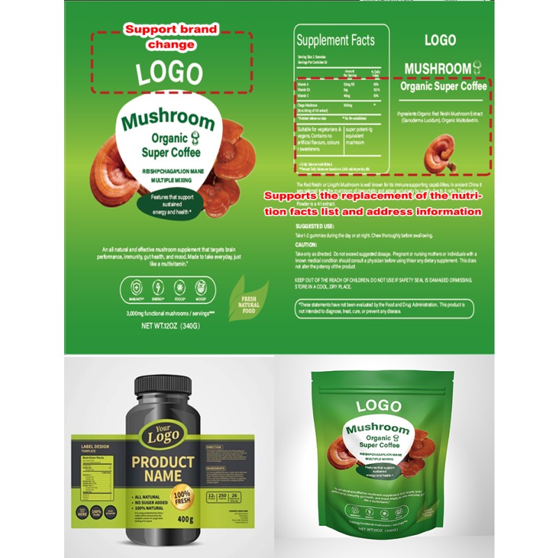 Mushroom Coffee Factory - 5 in 1 Cordyceps Blend