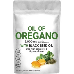 Oregano Oil Capsules Supplier - 1500mg Immune Support