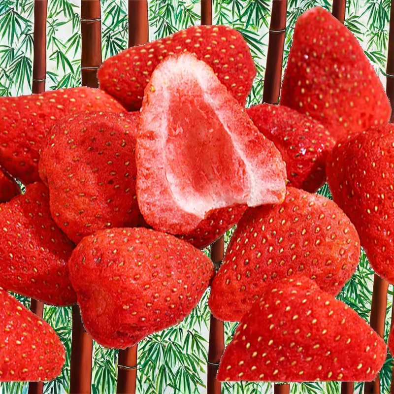 Freeze Dried Strawberries Manufacturer - Bulk Sweet Sour