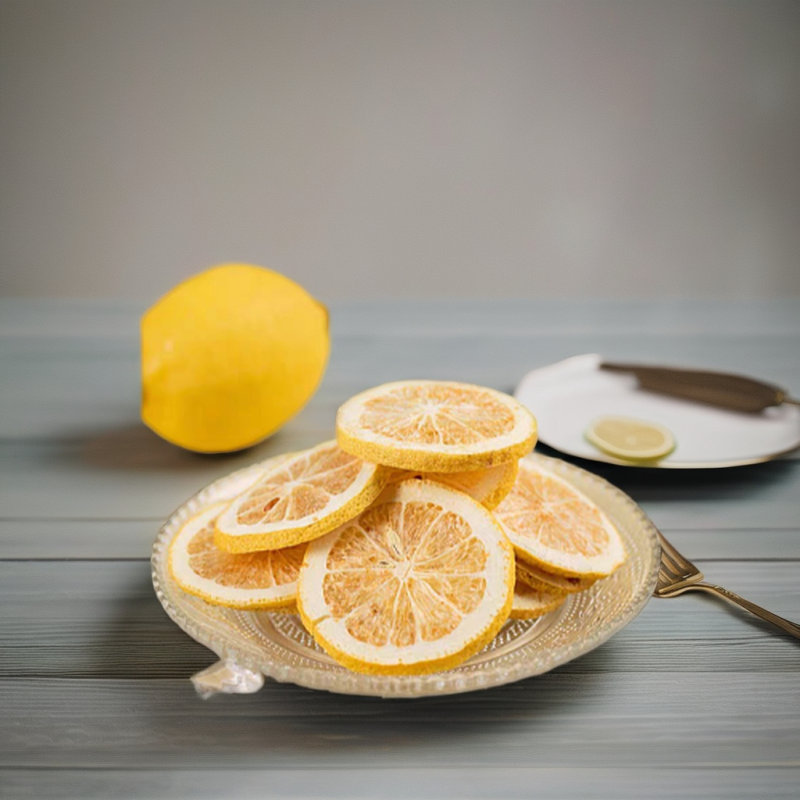 Freeze Dried Lemon Slices Supplier - Organic Bulk Packaging