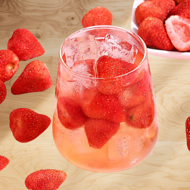 Freeze Dried Strawberries Manufacturer - Bulk Sweet Sour