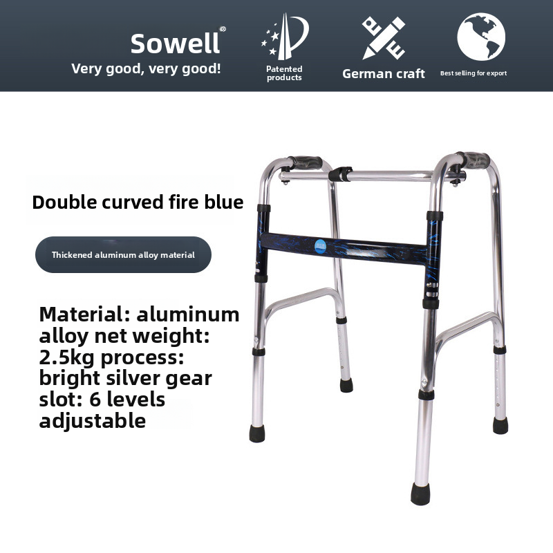 Folding Walker Supplier - Lightweight Travel Roll Aid